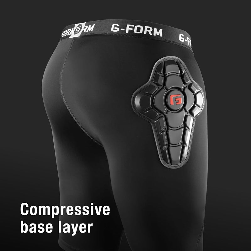 G-Form Goalkeeper Impact Shorts - Protective Sports Gear for Soccer - Form-Fitting Shorts with Padding - Machine-Washable - Image 3